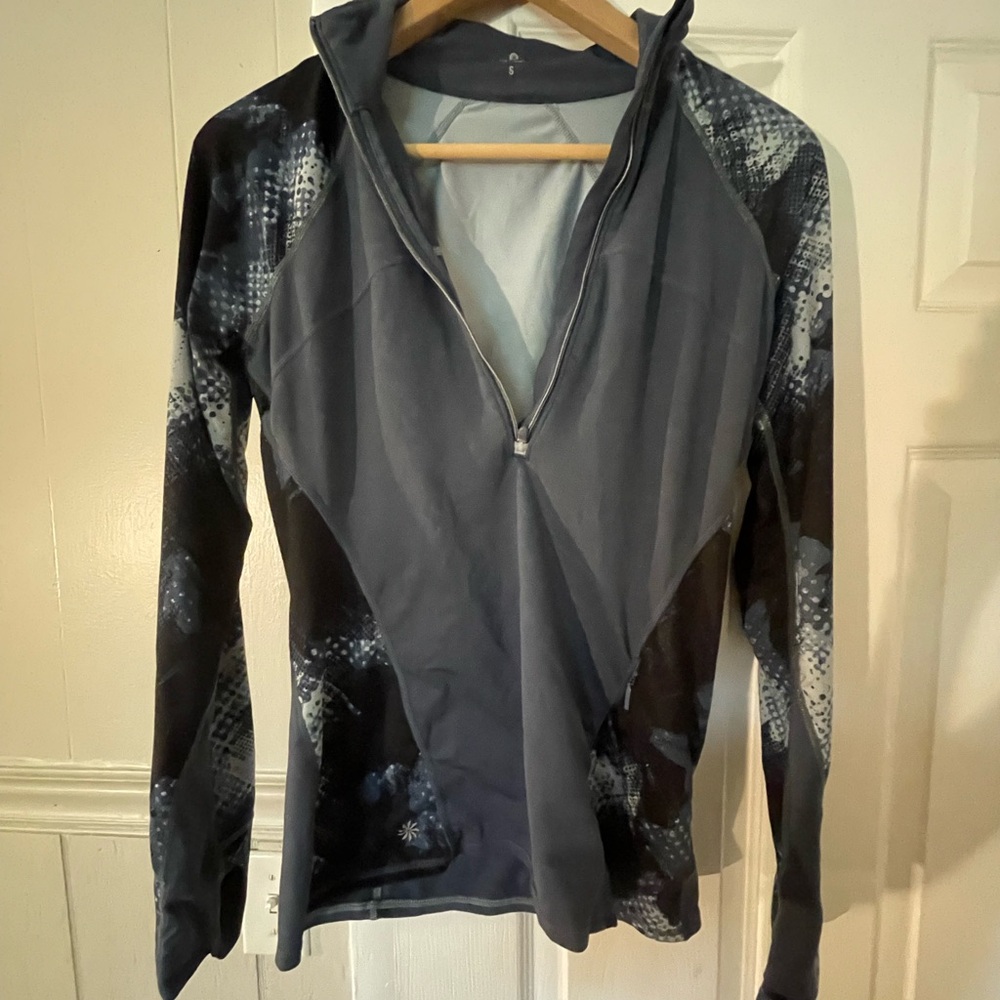 Athleta Gray and Blue Performance Jacket
